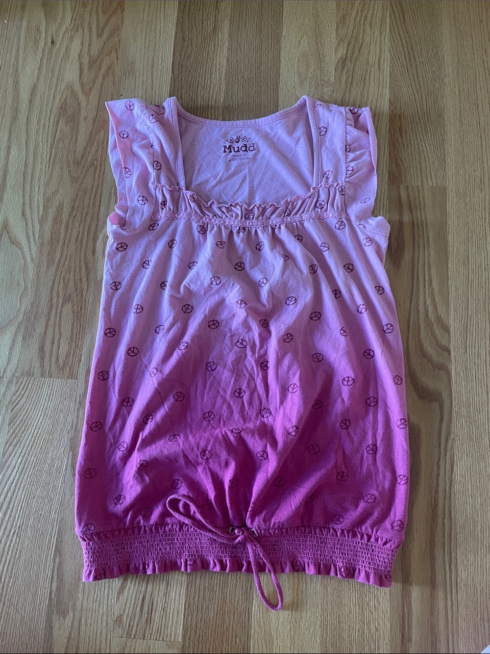 Y2K MUDD SMOCK TOP